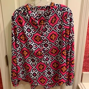 Long-sleeve blouse